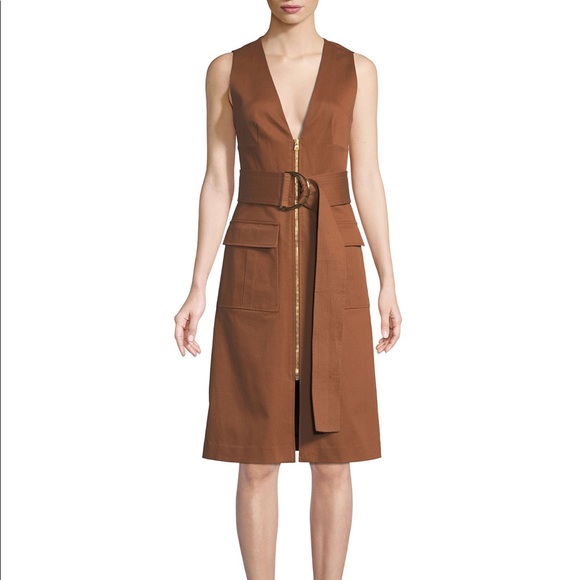Diane Von Furstenberg Dresses & Skirts - Diane von Furstenberg sleeveless zip-front belted dress